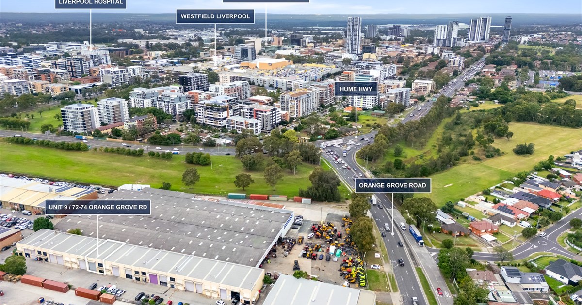 Unit 9/72-74 Orange Grove road , Liverpool NSW 2170
